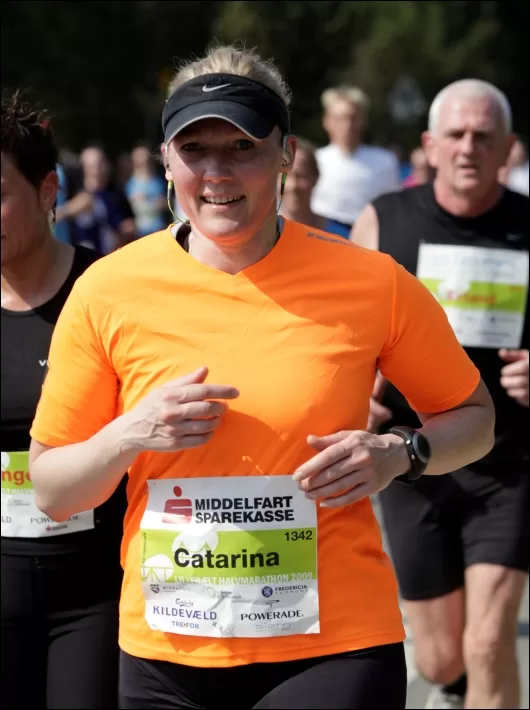 Mig ved 11 km. mærket