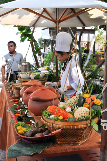 Curry Parade på Asara Villa & Suite