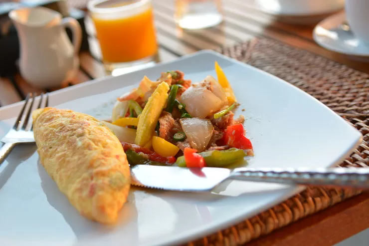 Min morgenmad på Asara