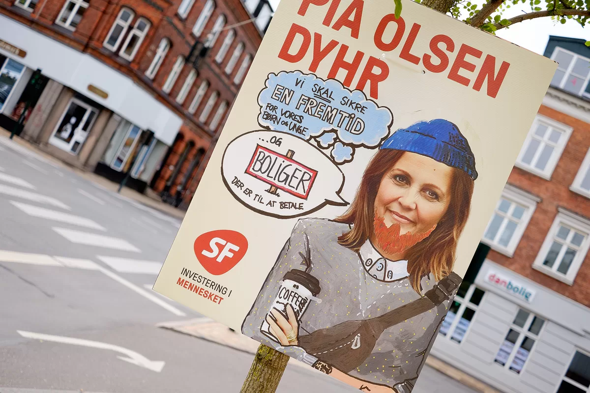 Pia Olsen Dyhr - valgplakat 2015